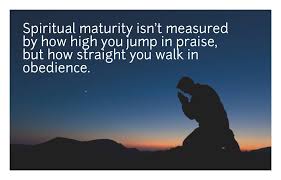 Spiritual maturity
