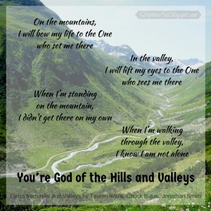 hills and valleys