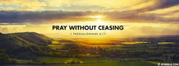 pray without ceasing